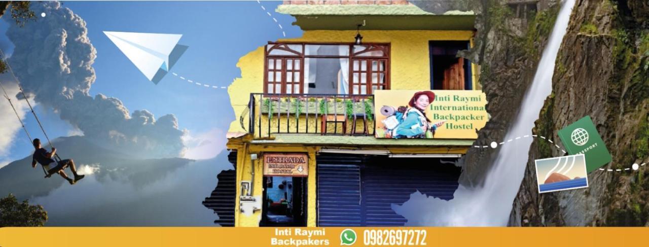 Hostal Inti Raymi Backpackers Banos  Bagian luar foto