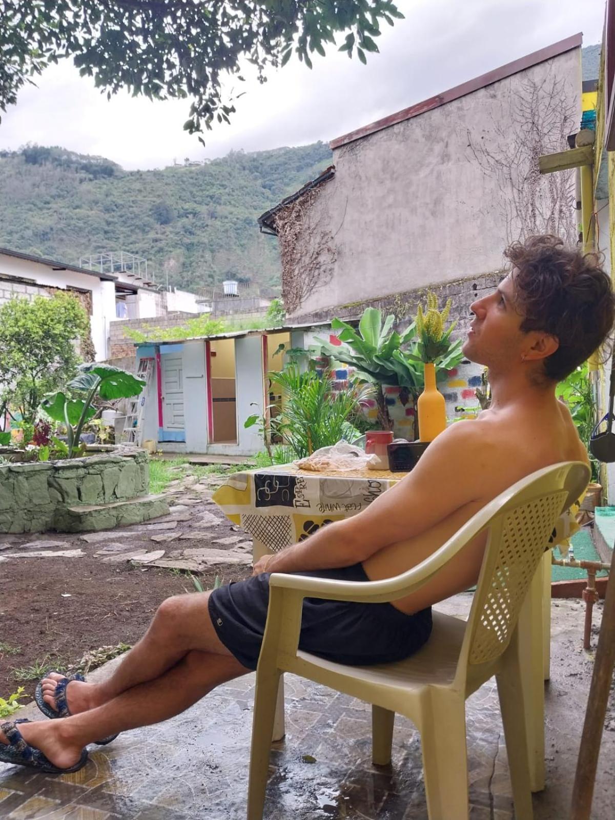 Hostal Inti Raymi Backpackers Banos  Bagian luar foto